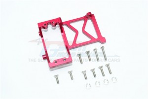 GPM VEN024 ALUMINUM SERVO MOUNT  HPI 1/10 VENTURE TOYOTA FJ CRUISER - RED - VEN024-R
