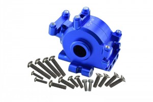 GPM BR012 ALUMINUM FRONT GEAR BOX LOSI 1/10 BAJA REY DESERT TRUCK LOS03008 - BLUE - BR012-B