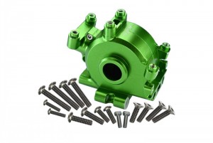 GPM BR012 ALUMINUM FRONT GEAR BOX LOSI 1/10 BAJA REY DESERT TRUCK LOS03008 - GREEN - BR012-G