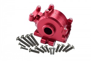 GPM BR012 ALUMINUM FRONT GEAR BOX LOSI 1/10 BAJA REY DESERT TRUCK LOS03008 - RED - BR012-R