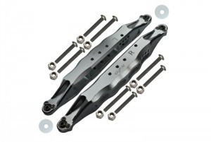 GPM BR014L ALUMINUM REAR LOWER TRAILING ARMS  FOR UPPER SUSPENSION LINKS  LOSI 1/10 BAJA REY DESERT TRUCK LOS03008 - BR014L-GS