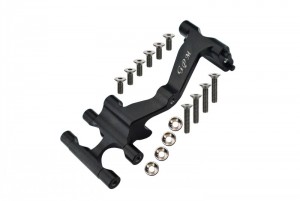 GPM BR024 ALUMINUM SERVO MOUNT TEAM LOSI 1/10 BAJA REY DESERT TRUCK LOS03008 - BLACK - BR024-BK