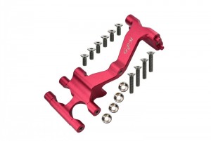 GPM BR024 ALUMINUM SERVO MOUNT TEAM LOSI 1/10 BAJA REY DESERT TRUCK LOS03008 - RED - BR024-R