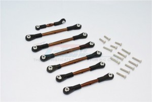 SPRING STEEL COMPELTED TIE ROD TRAXXAS SLASH 4X4 & LOW-CG 68086-2 - Original - SSLA160LCG-OC-BEBK