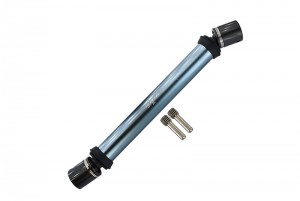 GPM BR037RSA ALUMINUM & STEEL REAR CVD DRIVE SHAFT LOSI 1/10 BAJA REY DESERT TRUCK LOS03008 - BR037RSA-GS