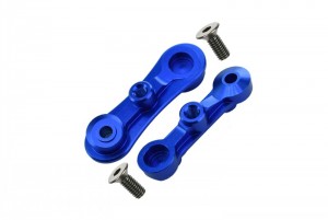 GPM BR048A ALUMINUM STABILIZING MOUNT FOR STEERING ASSEMBLY LOSI 1/10 BAJA REY DESERT TRUCK LOS03008 - BLUE - BR048A-B