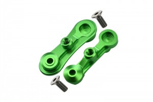 GPM BR048A ALUMINUM STABILIZING MOUNT FOR STEERING ASSEMBLY LOSI 1/10 BAJA REY DESERT TRUCK LOS03008 - GREEN - BR048A-G
