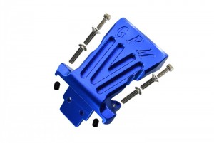 GPM BR330F ALUMINUM FRONT BUMPER MOUNT LOSI 1/10 BAJA REY DESERT TRUCK LOS03008 - BLUE - BR330F-B