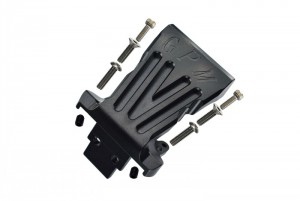 GPM BR330F ALUMINUM FRONT BUMPER MOUNT LOSI 1/10 BAJA REY DESERT TRUCK LOS03008 - BR330F-BK