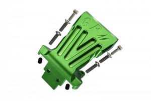 GPM BR330F ALUMINUM FRONT BUMPER MOUNT LOSI 1/10 BAJA REY DESERT TRUCK LOS03008 - GREEN - BR330F-G