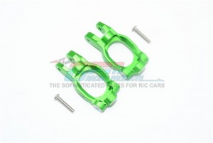 GPM RK019 ALUMINUM FRONT C HUBS LINKS LOSI 1/10 ROCK REY LOS03009T1/T2 - GREEN - RK019-G