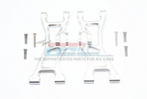 GPM RK055 ALUMINUM FRONT LOWER SUSPENSION ARM  LOSI 1/10 ROCK REY LOS03009T1/T2 - SILVER - RK055-S