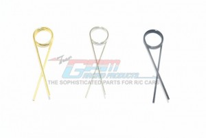 GPM FRONT STEERING SPRING WITH VARIOUS COILS TAMIYA 1/8 T3-01 DANCING RIDER-57405 - T3001-OC