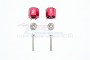 GPM ALUMINUM HEX ADAPTER (+3MM) TAMIYA 1/8 T3-01 DANCING RIDER-57405 - T3010/+3MM-R