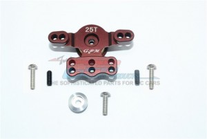 GPM ALUMINUM SERVO SAVER TAMIYA 1/8 T3-01 DANCING RIDER-57405 - T3025TM-BR