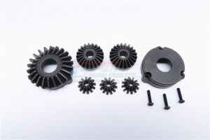 GPM SCC1200R STEEL REAR BEVEL DIFFERENTIAL GEAR 1/10 RC TAMIYA CC-01 - SCC1200R-BK