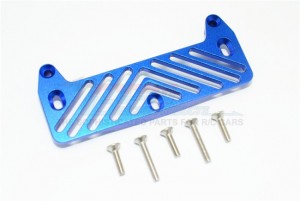 GPM LB331F ALUMINIUM FRONT BUMPER MOUNT TAMIYA LUNCH BOX - BLUE - LB331F-B