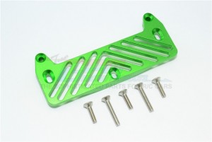 GPM LB331F ALUMINIUM FRONT BUMPER MOUNT TAMIYA LUNCH BOX - GREEN - LB331F-G