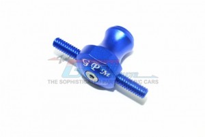 GPM SB005 ALUMINIUM SPARE TIRE LOCKING TEAM LOSI 1/6 SUPER BAJA REY 4X4 - BLUE - SB005-B