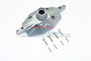 GPM SB013A ALUMINUM REAR AXLE CASE COVER TEAM LOSI 1/6 SUPER BAJA REY 4X4 - SB013A-GS