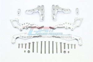 GPM SB030 ALUMINUM REAR DAMPER MOUNT TEAM LOSI 1/6 SUPER BAJA REY 4X4 - SB030-S