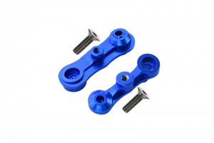 GPM SB048A ALUMINUM STABILIZING MOUNT FOR STEERING ASSEMBLY TEAM LOSI 1/6 SUPER BAJA REY 4X4 - BLUE - SB048A-B