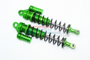GPM SB170R/L ALUMINUM REAR L-SHAPE SHOCKS (170MM) TEAM LOSI 1/6 SUPER BAJA REY 4X4 - SB170R/L-G-BK