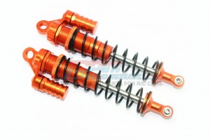 GPM SB170R/L ALUMINUM REAR L-SHAPE SHOCKS (170MM) TEAM LOSI 1/6 SUPER BAJA REY 4X4 - SB170R/L-OR-BK