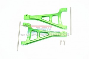 GPM ER2054 ALUMINUM FRONT UPPER SUSPENSION ARM TRAXXAS-1/10 E-REVO VXL 86086-4 - GREEN - ER2054-G