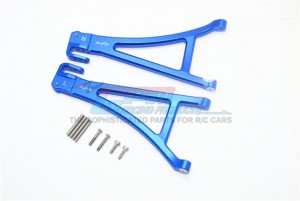 GPM ER2055 ALUMINUM FRONT LOWER SUSPENSION ARM  TRAXXAS-1/10 E-REVO VXL 86086-4 - BLUE - ER2055-B