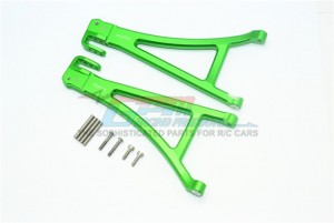 GPM ER2055 ALUMINUM FRONT LOWER SUSPENSION ARM  TRAXXAS-1/10 E-REVO VXL 86086-4 - GREEN - ER2055-G
