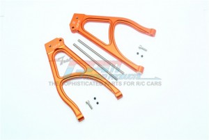 GPM ALUMINUM REAR UPPER SUSPENSION ARM TRAXXAS-1/10 E-REVO VXL 86086-4 - ER2057-OR