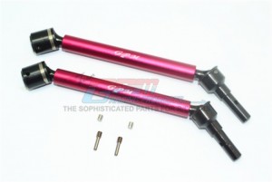 GPM ER2123F/RSA ALUMINUM BODY & STEEL JOINT ADJUSTABLE F/R CVD TRAXXAS-1/10 E-REVO VXL 86086-4 - RED - ER2123F/RSA-R