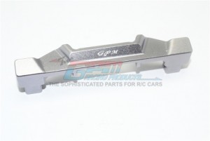 GPM ER2201F ALUMINUM FRONT BODY POST MOUNT TRAXXAS-1/10 E-REVO MONSTER VXL 86086-4 - GUN SIVLER - ER2201F-GS