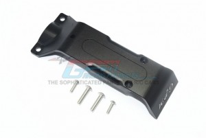 GPM ER2331R ALUMINUM REAR SKID PLATE TRAXXAS-1/10 E-REVO VXL 86086-4 - BLACK - ER2331R-BK