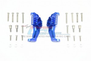 GPM TRX4019A ALUMINUM ADJUSTABLE FRONT C HUB TRAXXAS 1/10 TRX4 DEFENDER TRAIL CRAWLER - BLUE - TRX4019A-B