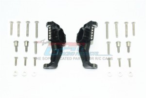 GPM TRX4019A ALUMINUM ADJUSTABLE FRONT C HUB TRAXXAS 1/10 TRX4 DEFENDER TRAIL CRAWLER - BLACK - TRX4019A-BK