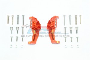 GPM TRX4019A ALUMINUM ADJUSTABLE FRONT C HUB TRAXXAS 1/10 TRX4 DEFENDER TRAIL CRAWLER - TRX4019A-OR