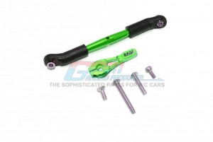 GPM TRX416025L ALUMINUM SERVO HORN 25T (4 POSITIONING HOLES) W. ADJUSTABLE STEERING LINK TRAXXAS 1/10 TRX4 DEFENDER TRAIL CRAWLER - TRX416025L-G