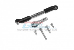 GPM TRX416025L ALUMINUM SERVO HORN 25T (4 POSITIONING HOLES) W. ADJUSTABLE STEERING LINK TRAXXAS 1/10 TRX4 DEFENDER TRAIL CRAWLER - TRX416025L-GS