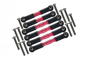 GPM MAG160 ALUMINIUM TIE RODS ARRMA 1/10 GRANITE 4X4 MEGA MOSTER TRUCK - RED - MAG160-R-BEBK