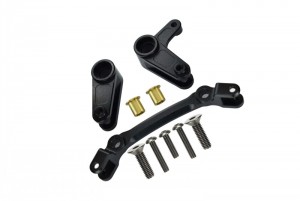 GPM MAG048 ALUMINUM STEERING ASSEMBLY ARRMA 1/10 GRANITE 4X4 MEGA MOSTER TRUCK - MAG048-BK