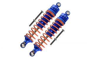 GPM MAG102F ALUMINUM FRONT HEAVY-DUTY ADJUSTABLE DAMPER (102MM) 1/10 GRANITE 4X4 MEGA MOSTER TRUCK - BLUE - MAG102F-B-OR