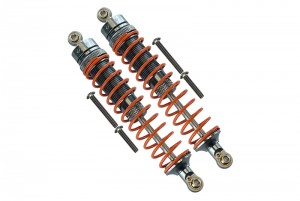 GPM MAG115R ALUMINUM REAR HEAVY-DUTY ADJUSTABLE DAMPER (115MM) 1/10 GRANITE 4X4 MEGA MOSTER TRUCK - MAG115R-GS-OR