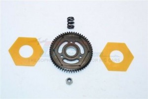 GPM SSCX2057T-BK  STEEL#45 SPUR GEAR (57T)  AXIAL SCX10 II - SSCX2057T-BK