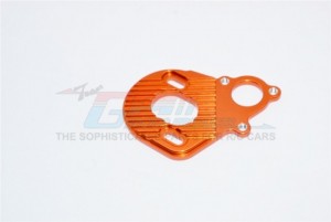 GPM MJ018 ALUMINIUM MOTOR PLATE FOR AX10  SCORPION SCX10, WRAITH, SMT10 - MJ018-OR