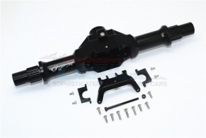 GPM YTL013L ALUMINUM REAR GEAR BOX (WITHOUT COVER)  1/8 AXIAL YETI XL MONSTER BUGGY - BLACK - YTL013L-BK