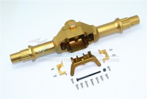 GPM YTL013L ALUMINUM REAR GEAR BOX (WITHOUT COVER)  1/8 AXIAL YETI XL MONSTER BUGGY - YTL013L-TIT