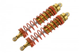 GPM YTL150F/R/L ALUMINIUM FRONT/REAR ADJUSTABLE L-SHAPE  DAMPER (150MM)  AXIAL YETI XL MONSTER BUGGY - YTL150F/R/L-TIT-OR