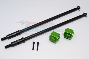 GPM YTL169RS8 STEEL #45 REAR AXLE WITH 8MM WHEEL HEX  1/8 RC AXIAL YETI XL MONSTER BUGGY - YTL169RS8-G